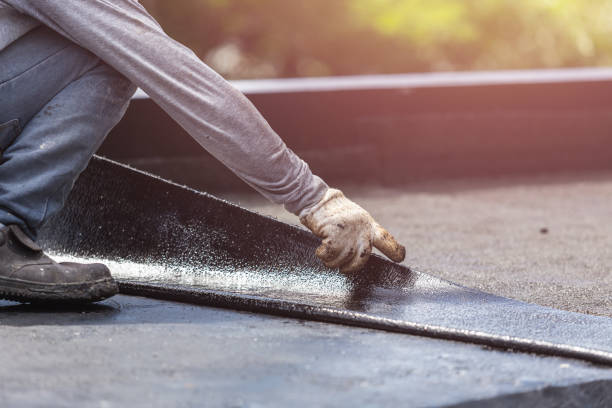Professional Waterproofing technician working in Stockton, NJ